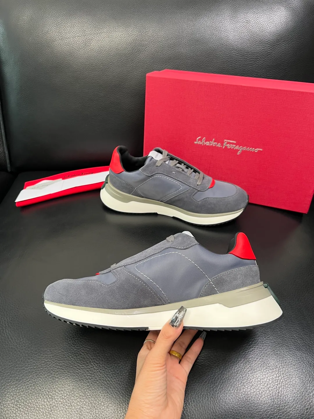 Men's shoes 💰780 Ferragamo High quality top handicrafts Ferragamo counters sell original factory configuration at the same time, imported original cowhide from Italy, imported water-dyed cow lining, soles: original factory special original soles are super comfortable, original factory and single goods, welcome to compare at the same time at the counter, code number 39-44 (customized 38 45)